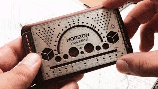 Horizon Ruler Horizon Helvetica® · Horizon Ruler