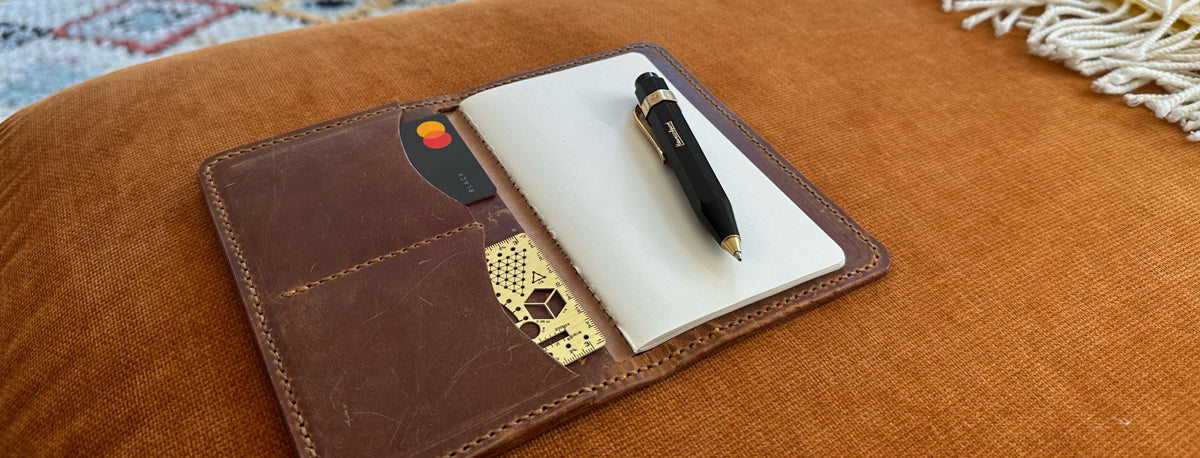 Limited Horizon A6 Leather Journal · Horizon Ruler
