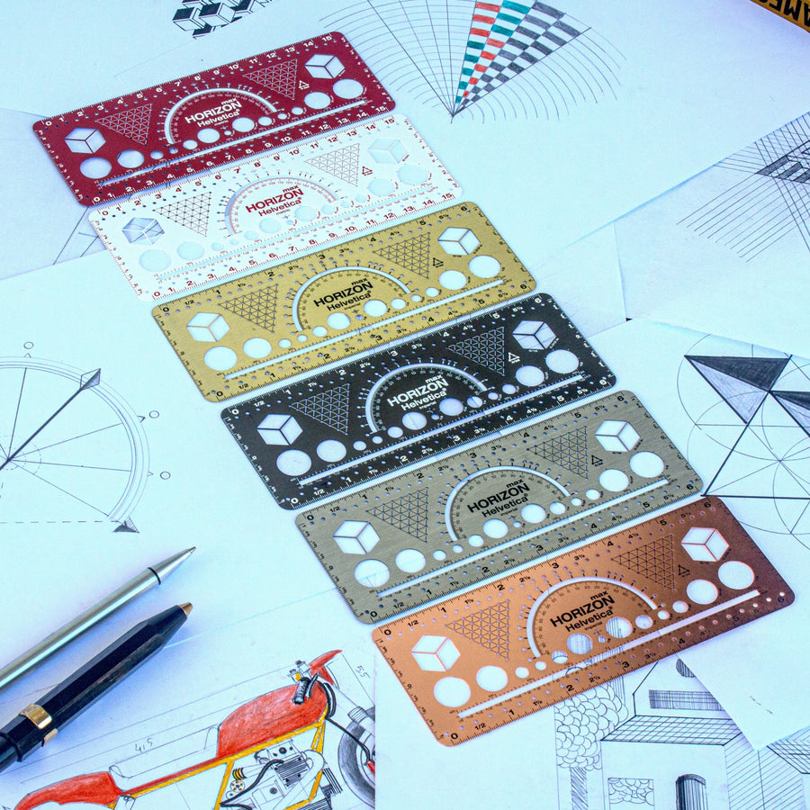 Horizon Ruler Horizon Helvetica® & More | Tools for Design and Everyday Creativity ...