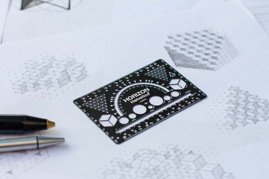 Horizon Ruler Horizon Helvetica® & More | Tools for Design and Everyday Creativity ...